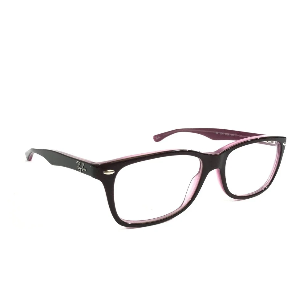 Ray-Ban Eyeglasses Frames RB5228 2126 Brown Pink Rectangle Full Rim 53-17-140